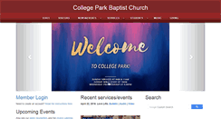 Desktop Screenshot of collegepark.ws